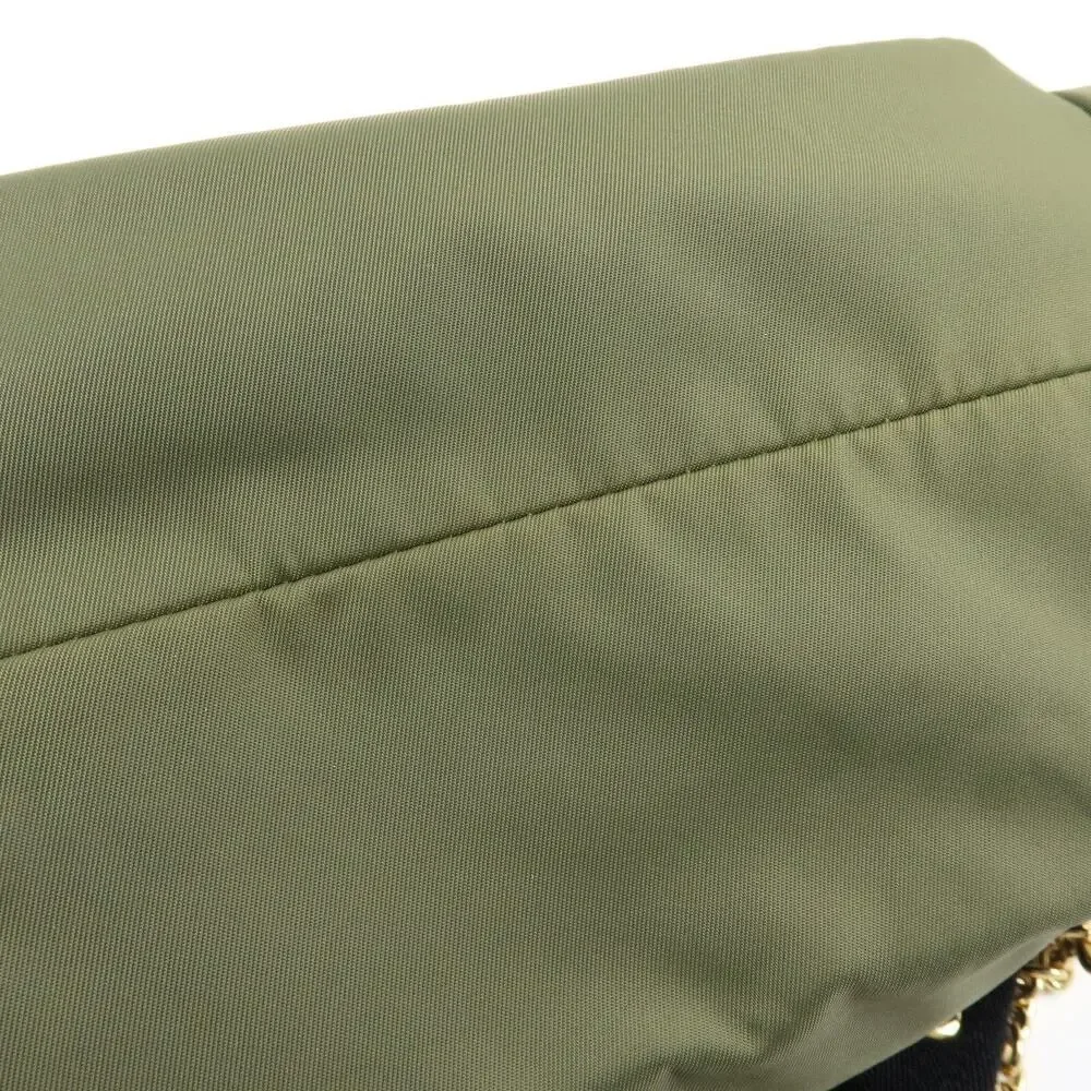 Burberry Nylon Backpack Khaki Green